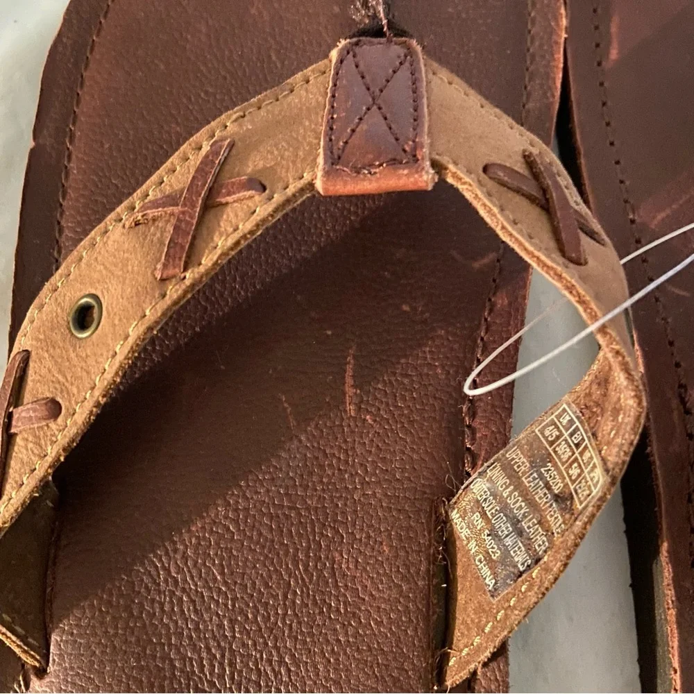 Gap Leather Flip Flops